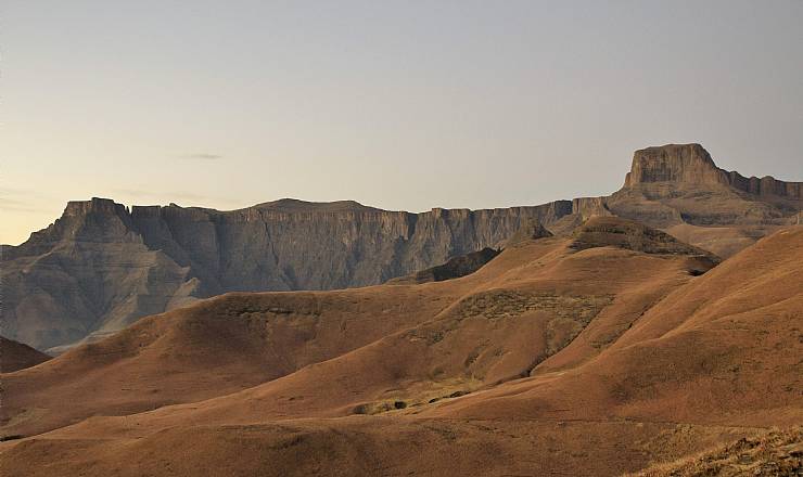 P hiking i Drakensbjergene og safari i Kruger