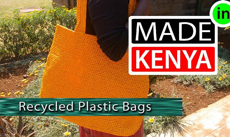 Slut med plastikposer i Kenya