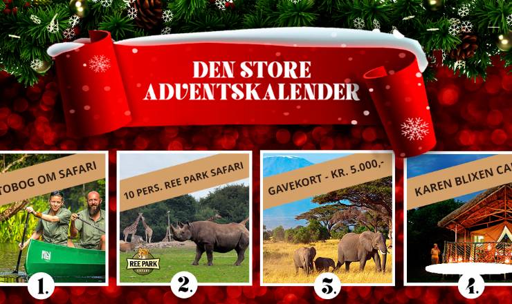 Og vinderen i vores Adventskalender er............